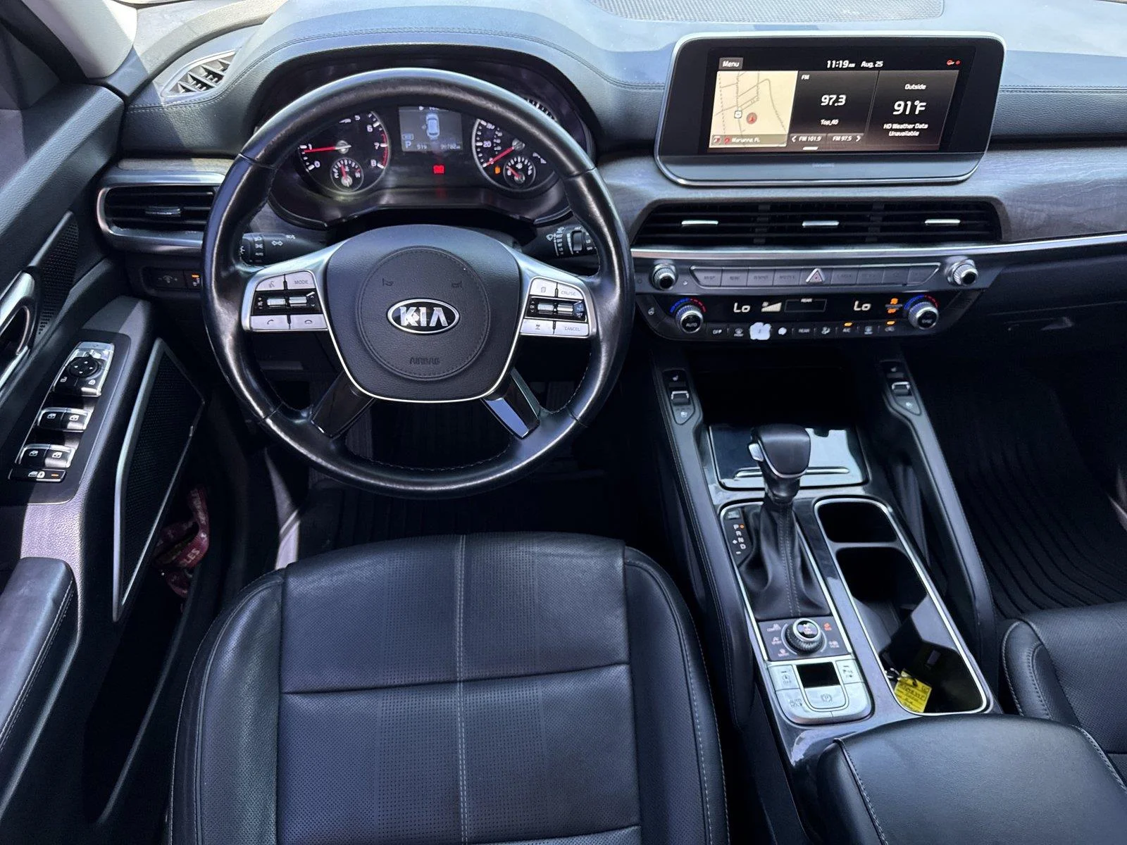 Used 2020 Dark Moss Kia EX image 16
