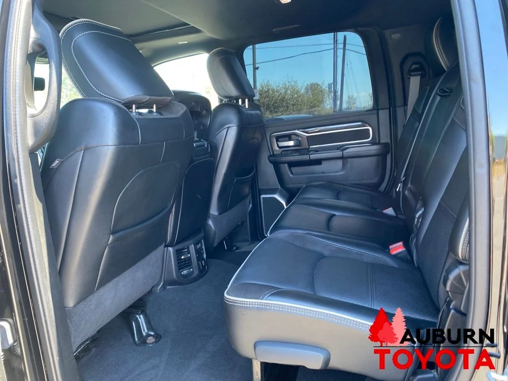 Used 2022 Diamond Black Crystal Pearlcoat Ram Laramie image 26