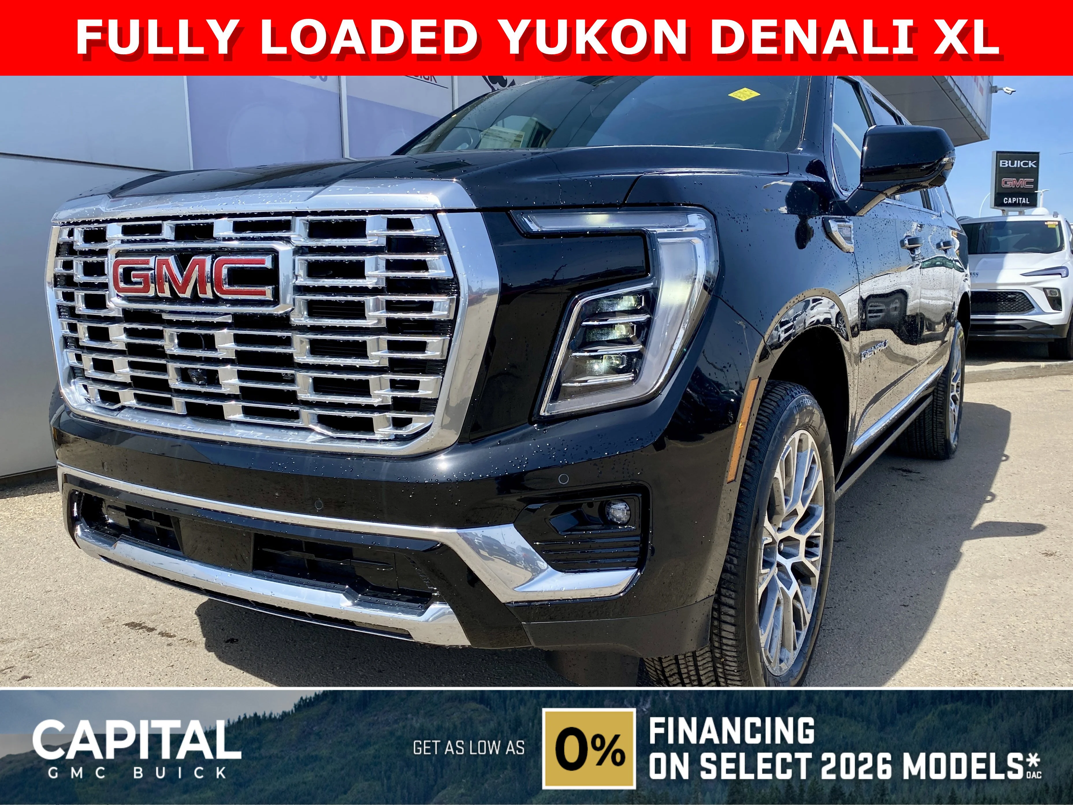 New 2026 ONYX BLACK GMC Denali image 1