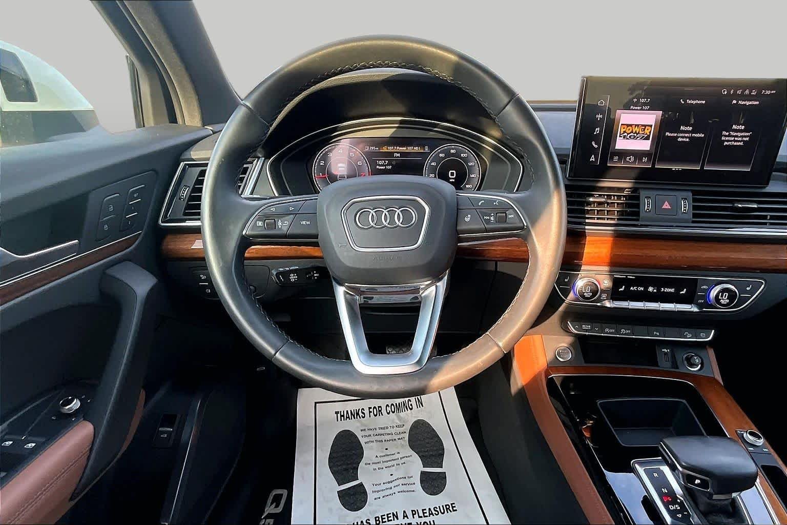 Used 2022 Glacier White Metallic Audi S line Premium Plus image 6