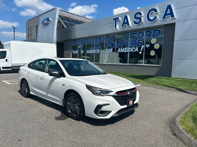 Used 2023 Crystal White Pearl Subaru Sport image 1