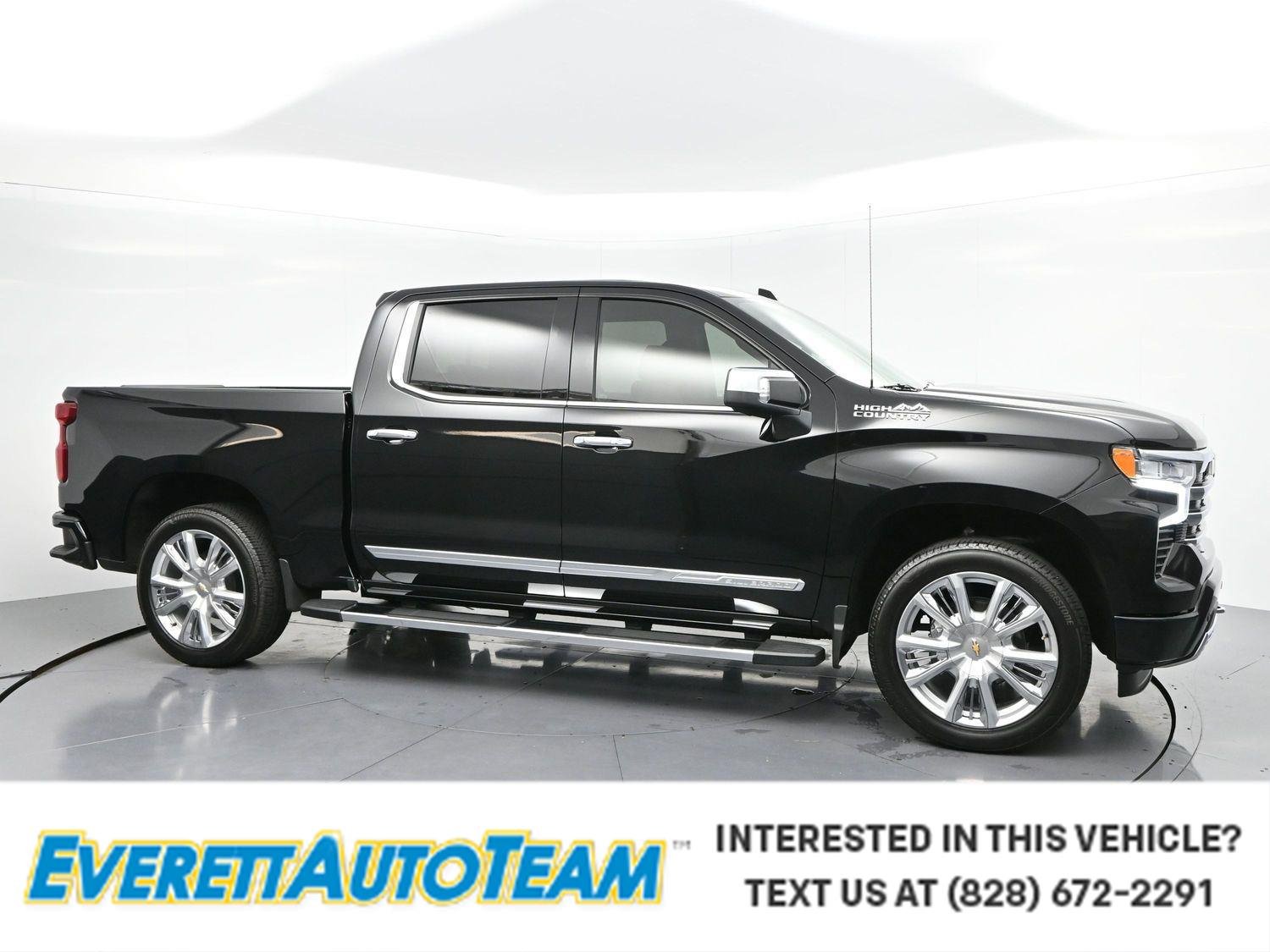 Used 2025 Black Chevrolet High Country image 1