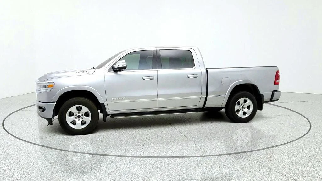 Used 2021 Billet Silver Metallic Clearcoat Ram Limited 4x4 Crew Cab 5