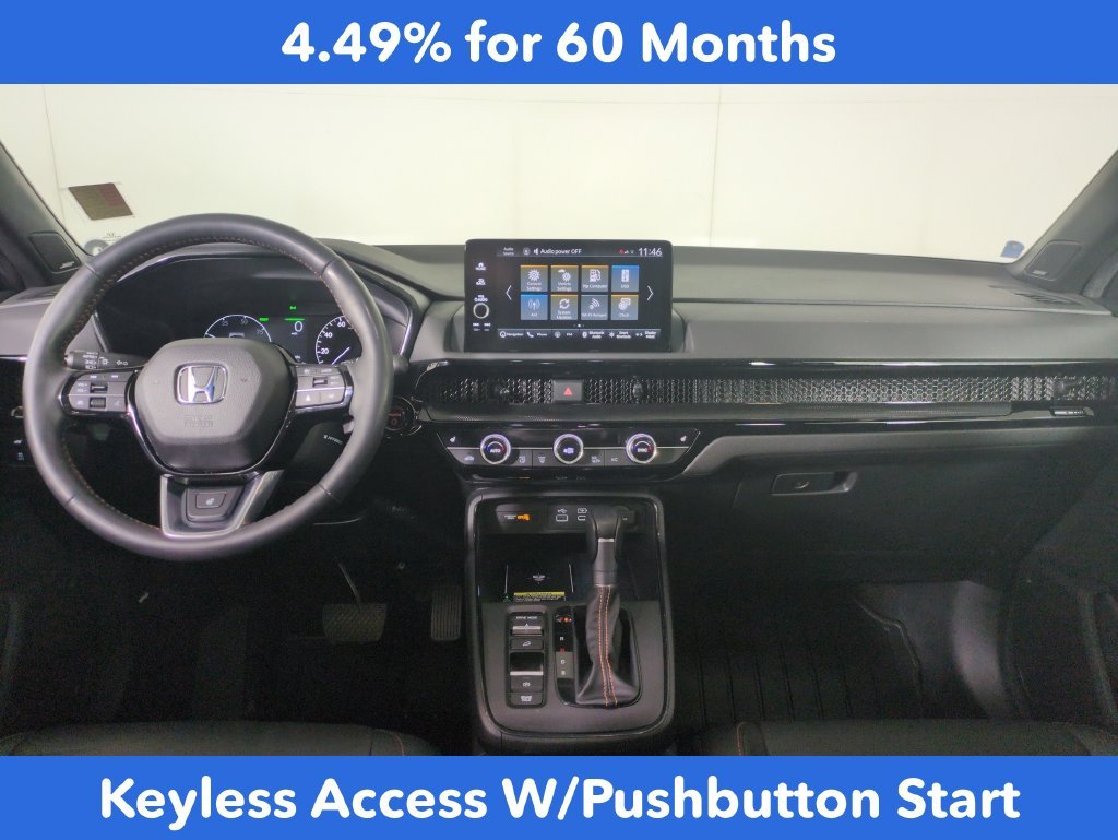 Certified Used 2024 Crystal Black Pearl Honda Sport Touring image 16