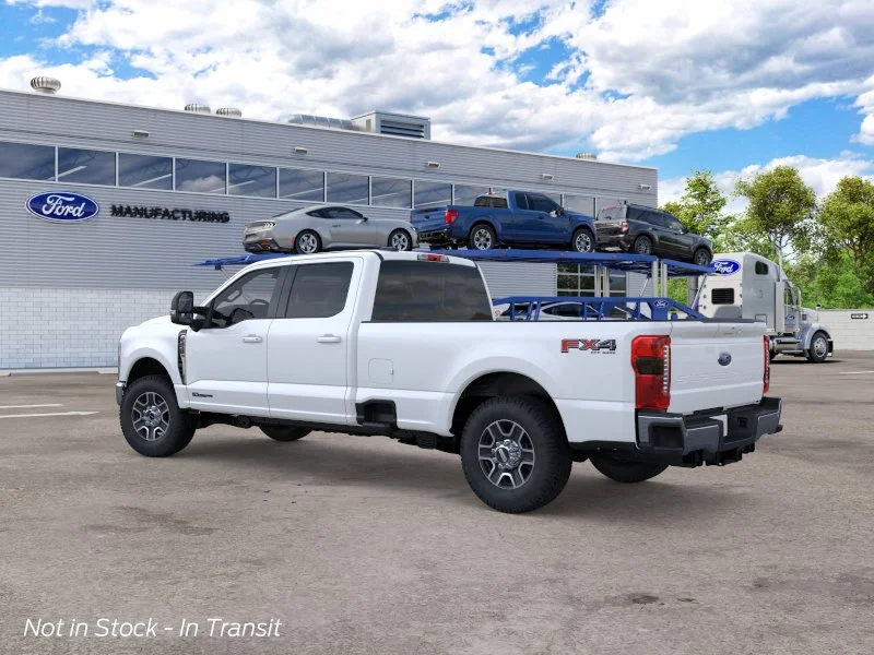 New 2026 Star White Metallic Tri-Coat Ford Lariat image 4