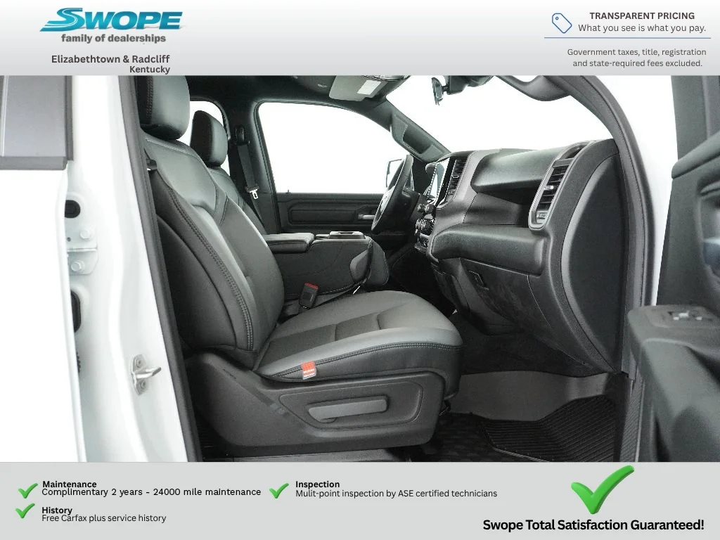 New 2026 Bright White Clear-Coat Exterior Paint RAM Tradesman image 10