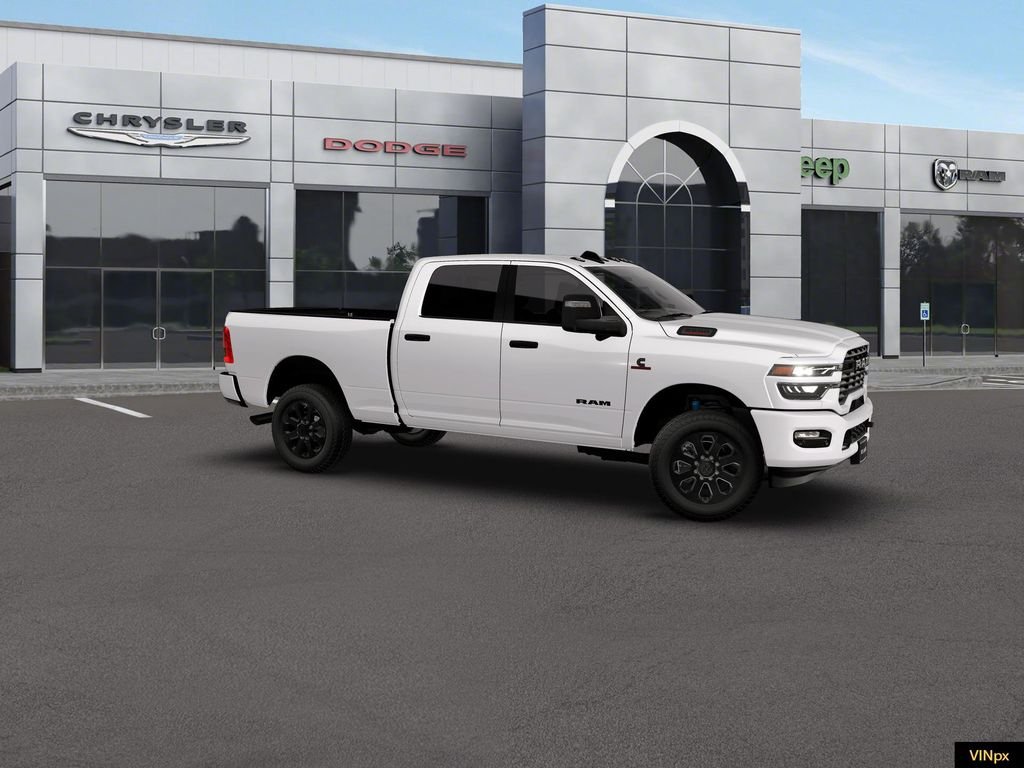 New 2026 Bright White Clear-Coat Exterior Paint RAM Big Horn image 7