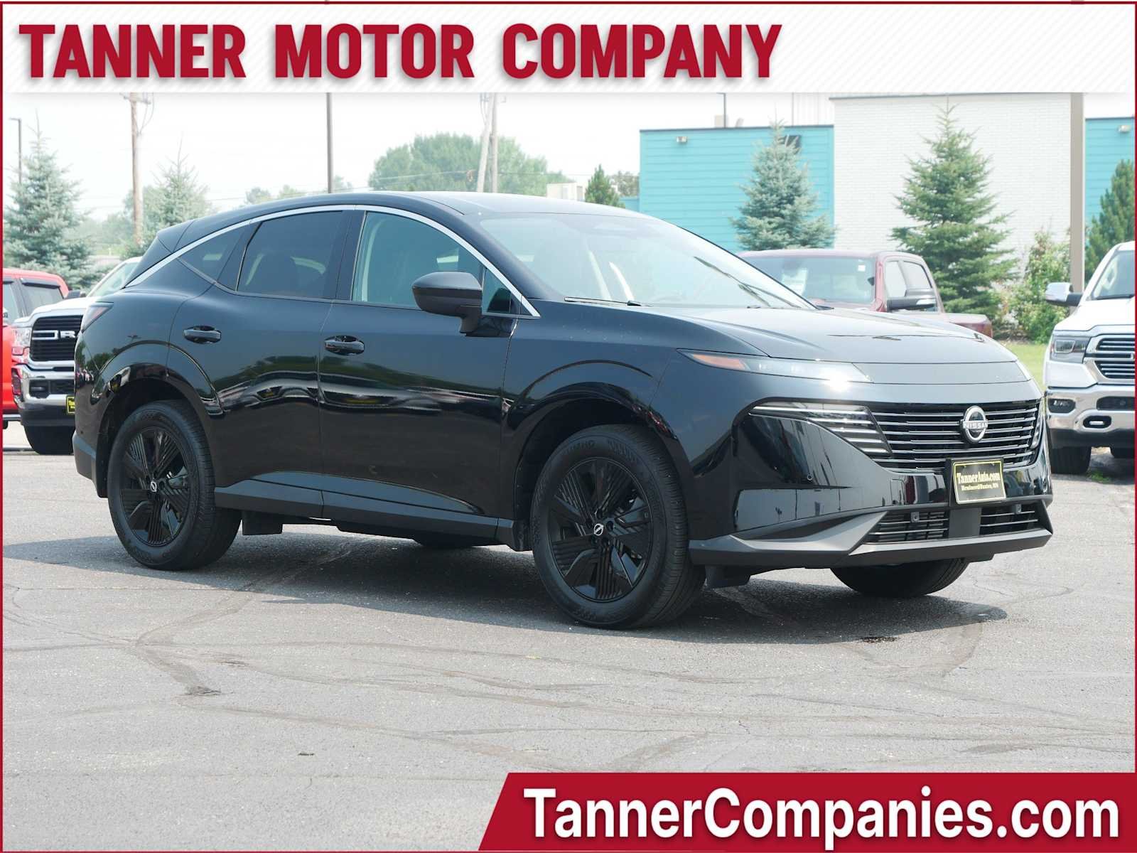 Super Black 2025 Nissan Murano SV AWD SUV / Crossover All-Wheel Drive 9-Speed Automatic