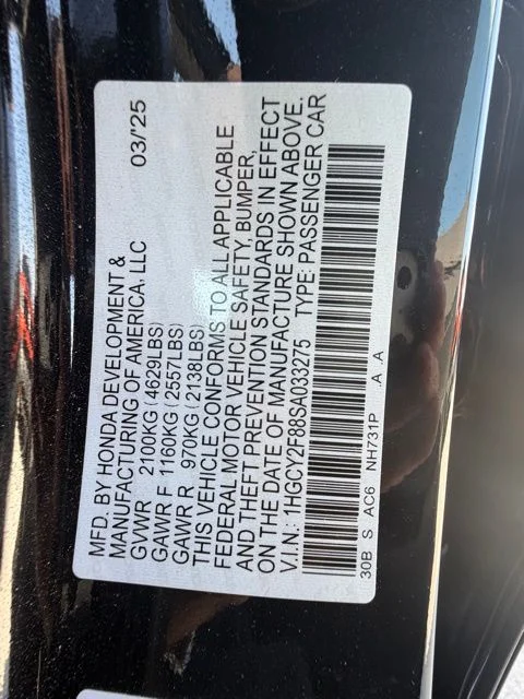 Used 2025 Black Honda Touring image 31