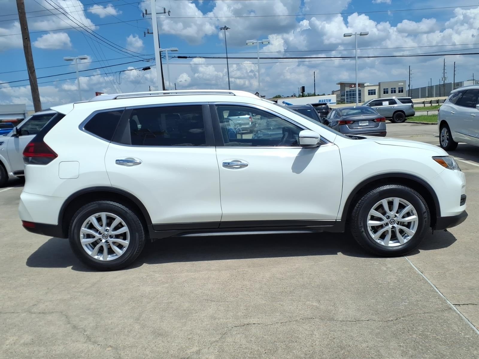 2019 Nissan Rogue SV White at Ron Craft Chevrolet Cadillac