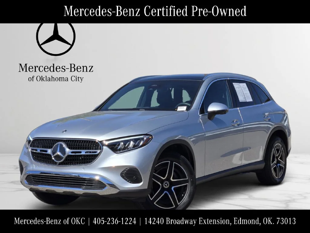 Certified Used 2026 Cirrus Silver Metallic Mercedes-Benz GLC 300 image 1