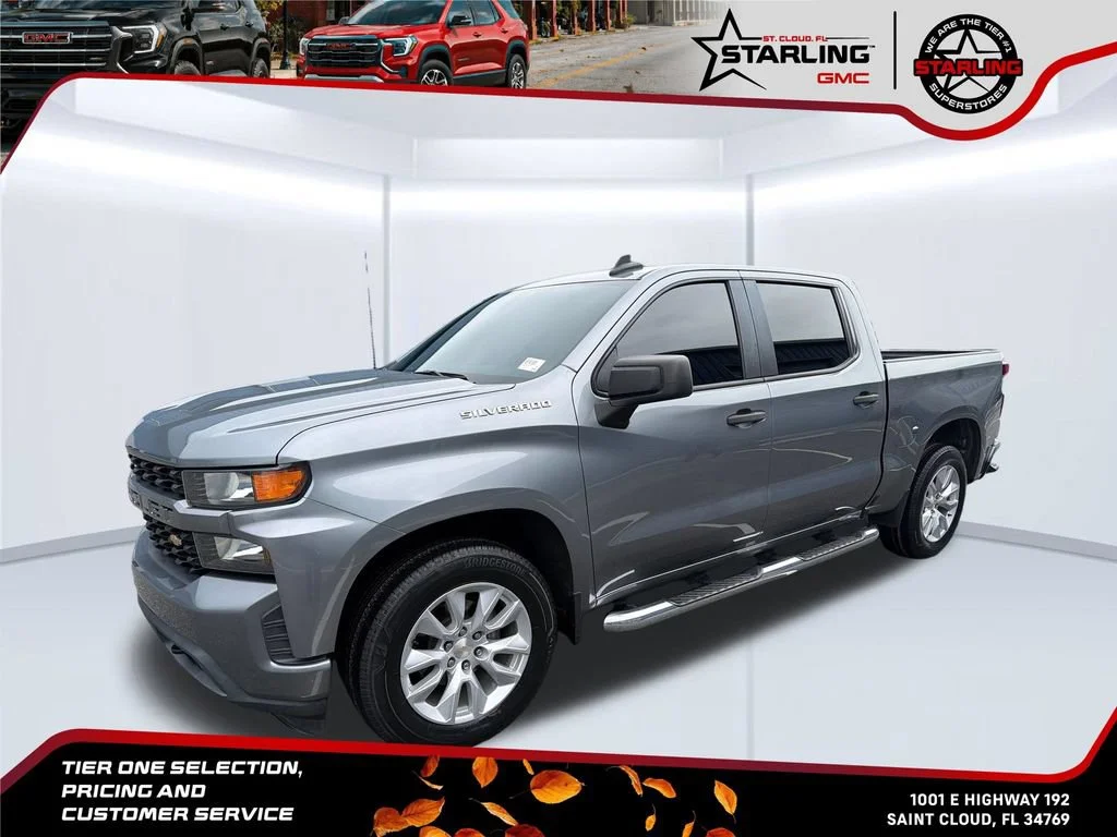 Used 2020 SATIN STEEL METALLIC Chevrolet Custom image 1