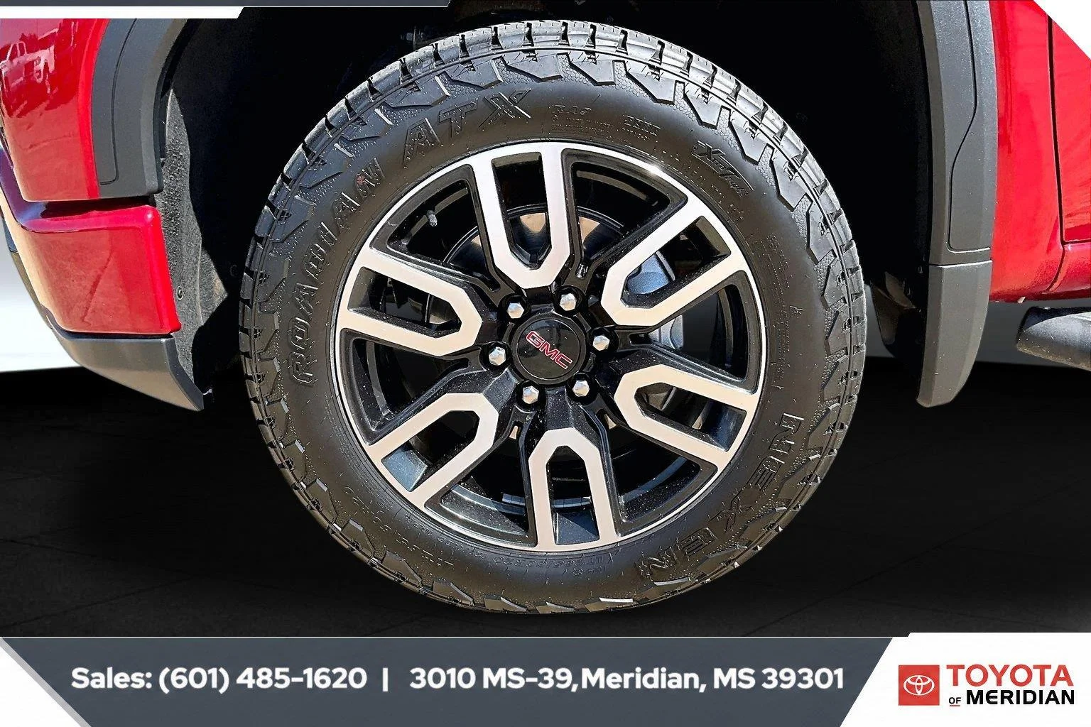Used 2024 Volcanic Red Tintcoat GMC AT4 image 7