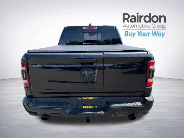 Used 2021 Diamond Black Crystal Pearlcoat Ram Limited image 6