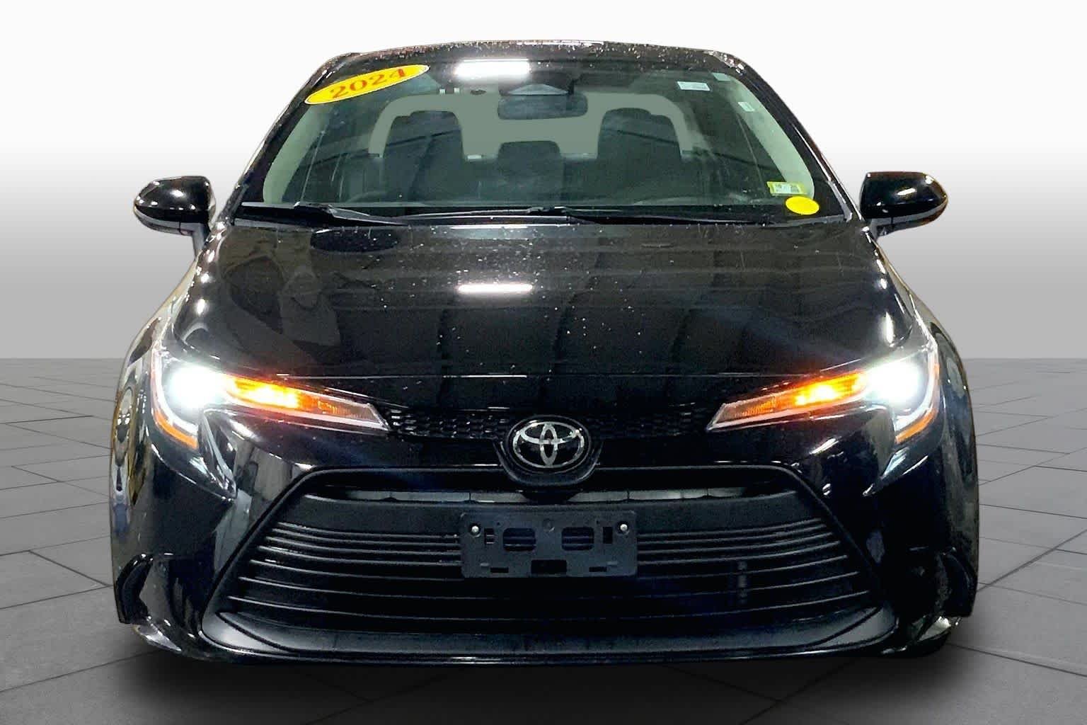 Used 2024 Midnight Black Metallic Toyota LE image 4