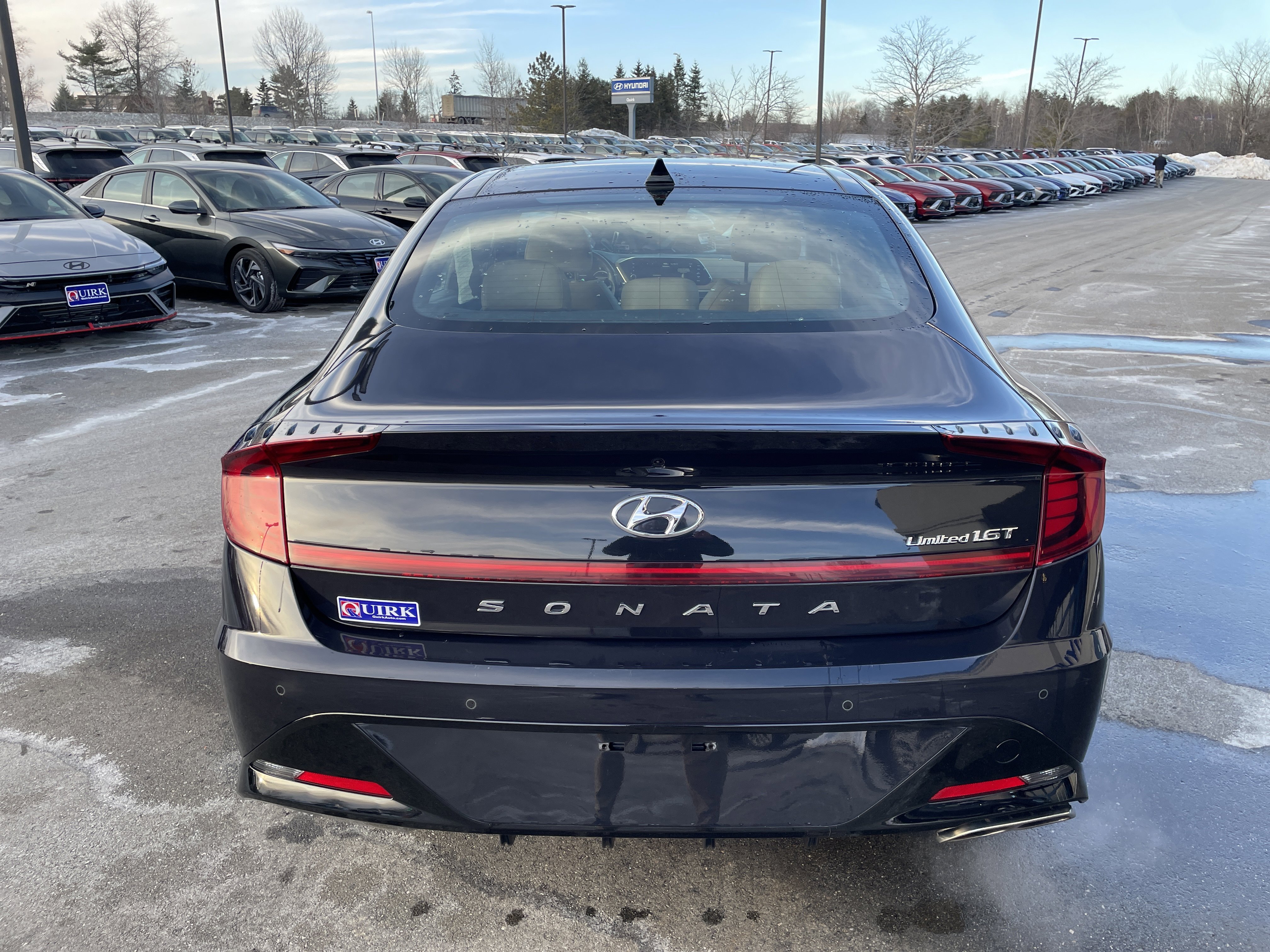 Used 2023 Carbon Blue Hyundai Limited image 4