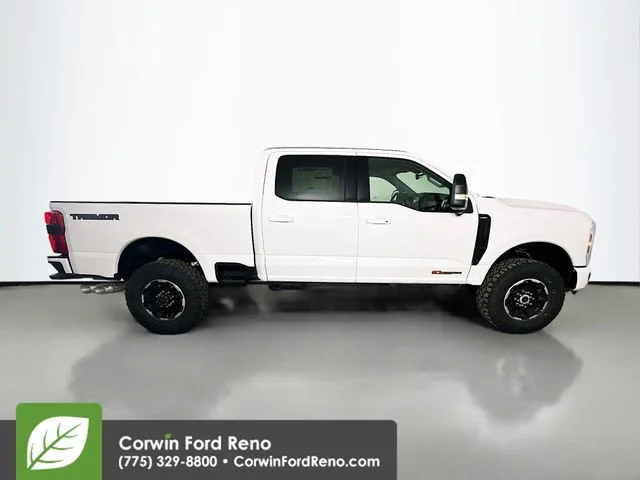 New 2026 Star White Metallic Tri-Coat Ford Lariat image 8
