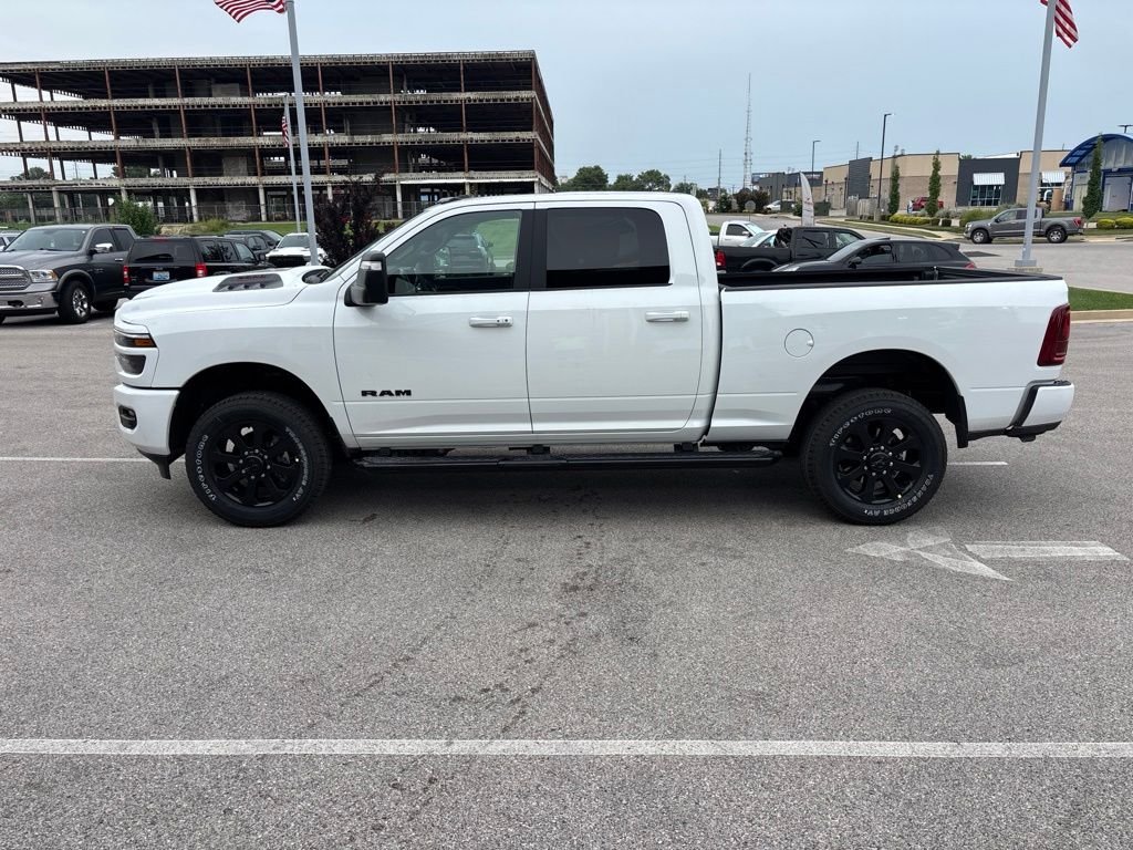 New 2026 Bright White Clear-Coat Exterior Paint RAM Laramie image 3