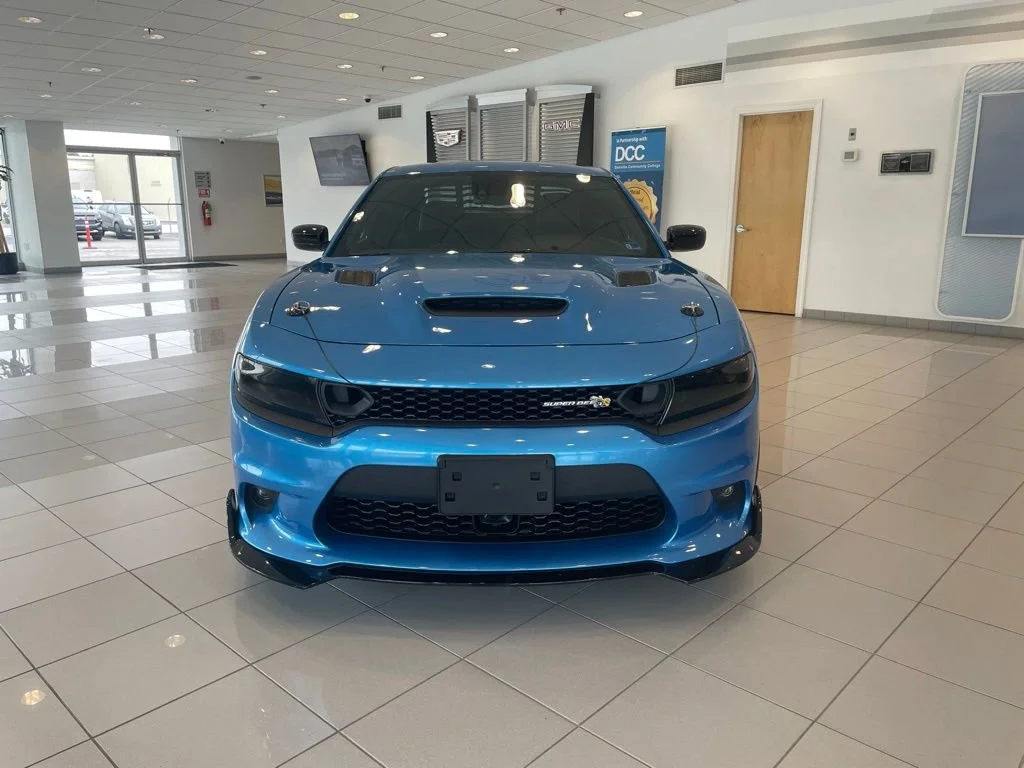 Used 2023 Blue Dodge Scat Pack image 2