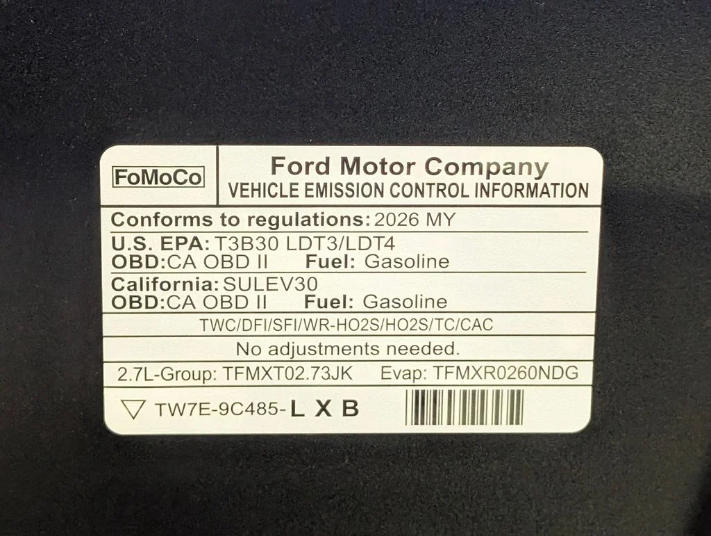 New 2026 Argon Blue Metallic Ford STX® image 25