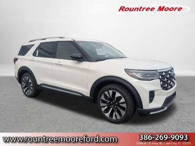 New 2026 Star White Metallic Tri-Coat Ford Platinum™ image 35