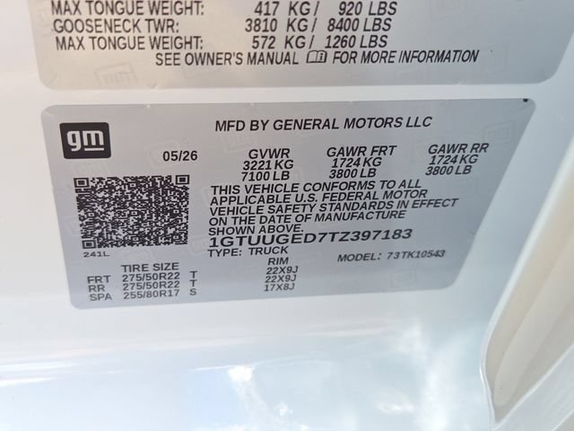 New 2026 Glacier White Tricoat GMC Denali image 5