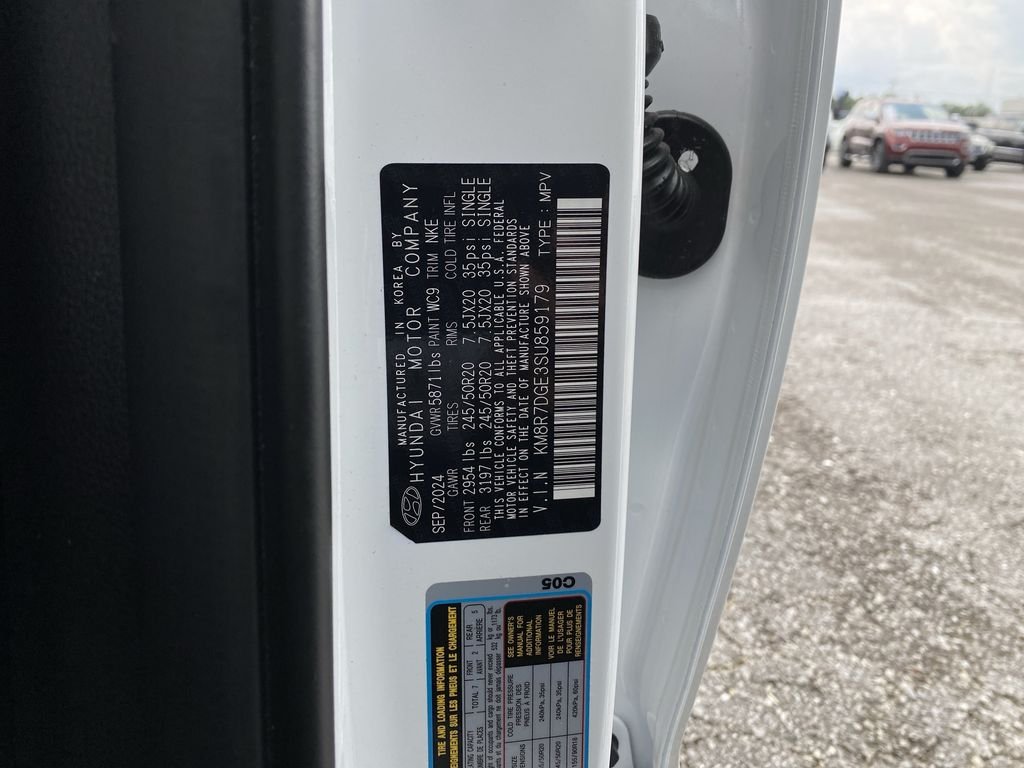 Certified Used 2025 Hyper White Hyundai Calligraphy Night Edition image 40