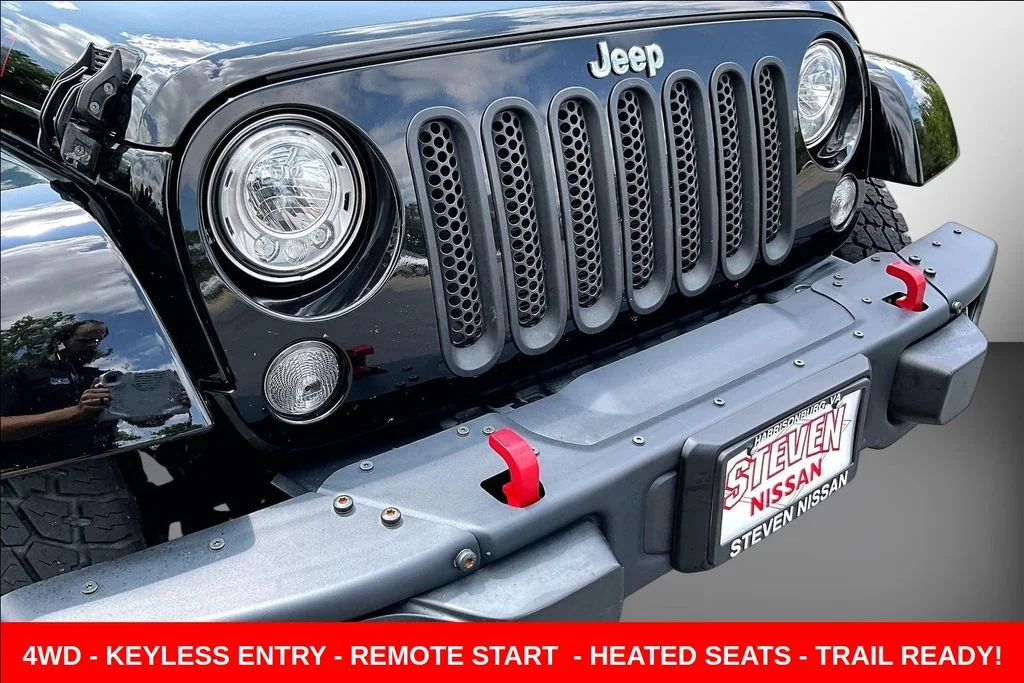 Used 2017 Black Jeep Unlimited Rubicon image 28