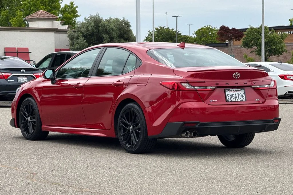 Used 2025 Red Toyota SE image 8