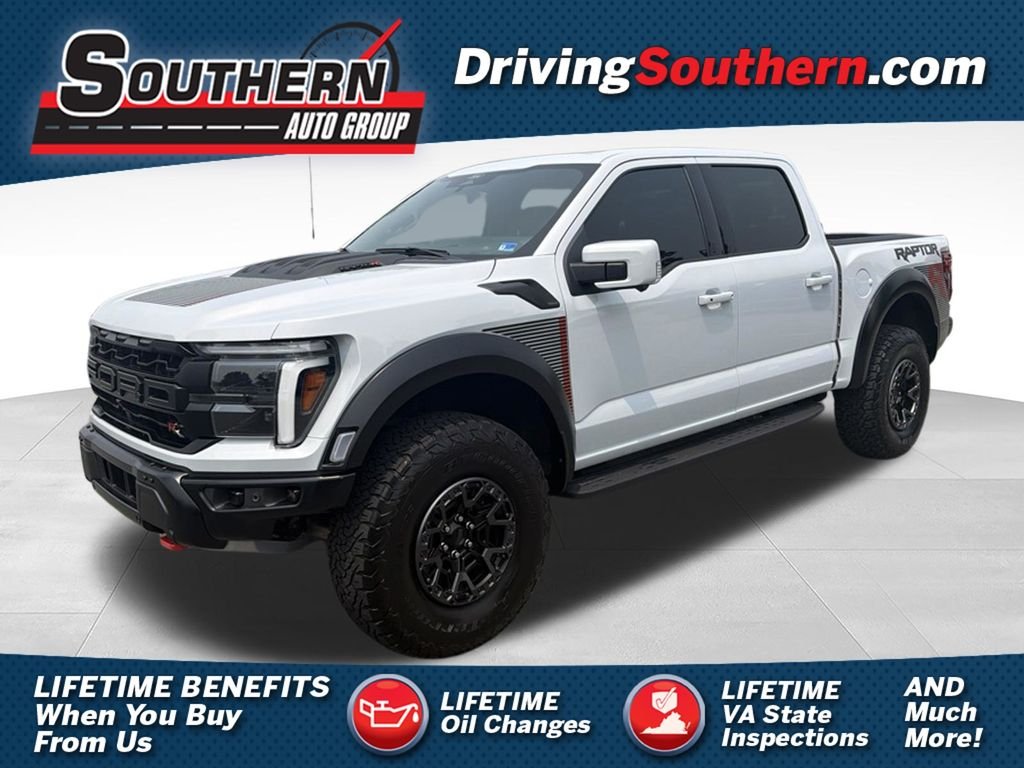 Used 2025 White Ford Raptor image 1