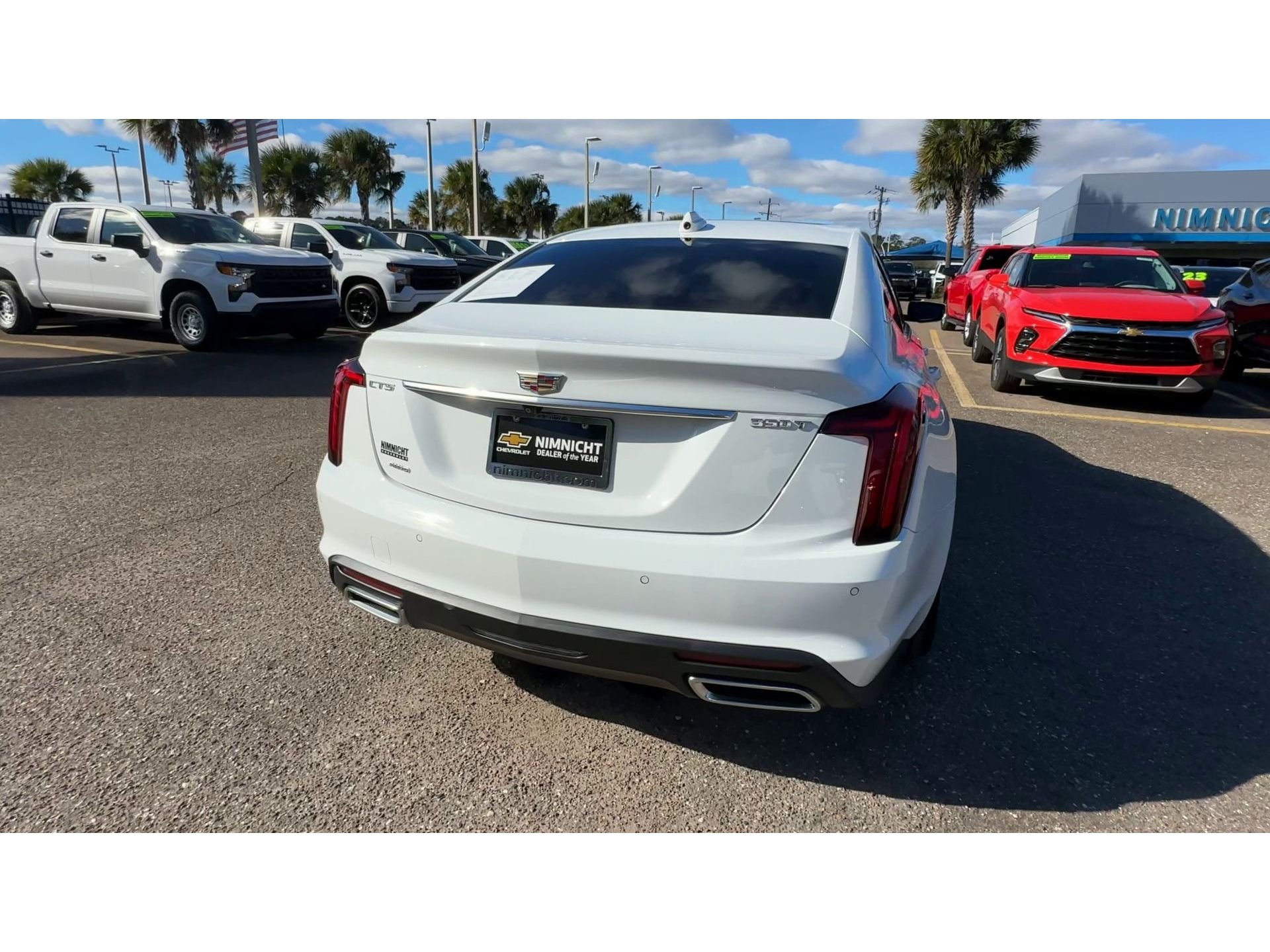 Used 2024 Summit White Cadillac Premium Luxury image 3