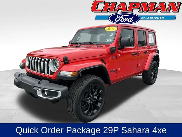 2025 Jeep Wrangler 4xe Sahara 4xe