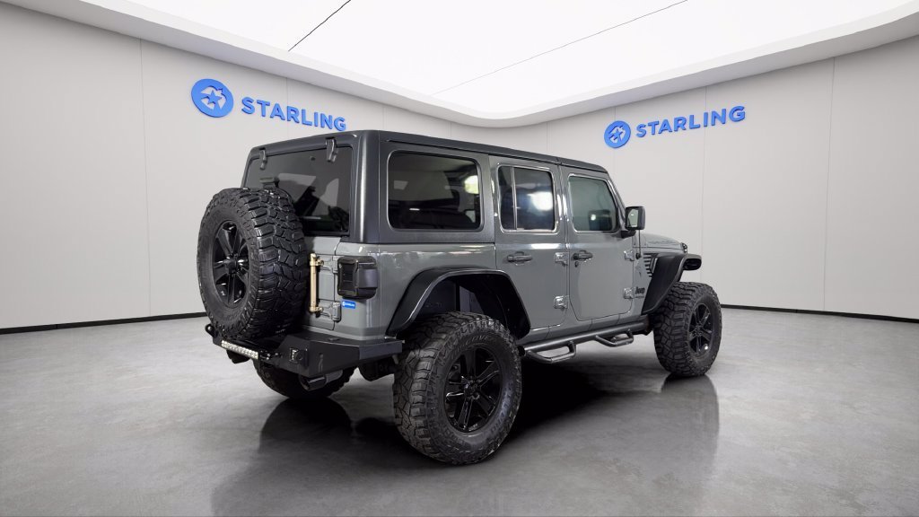 Used 2021 Gray Jeep Sport Altitude 4x4 image 9