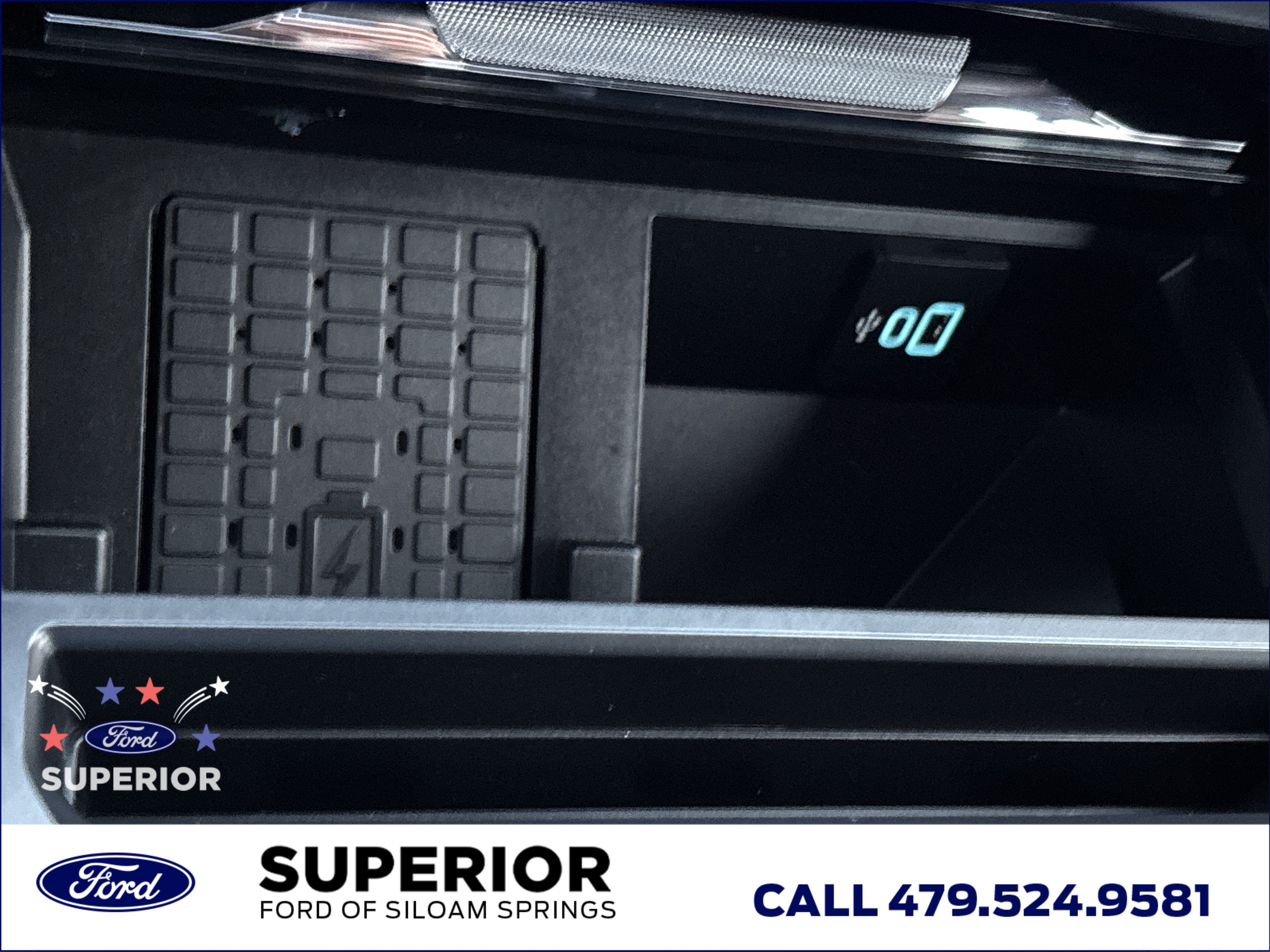 Used 2024 Antimatter Blue Metallic Ford King Ranch CrewCab 4WD image 48