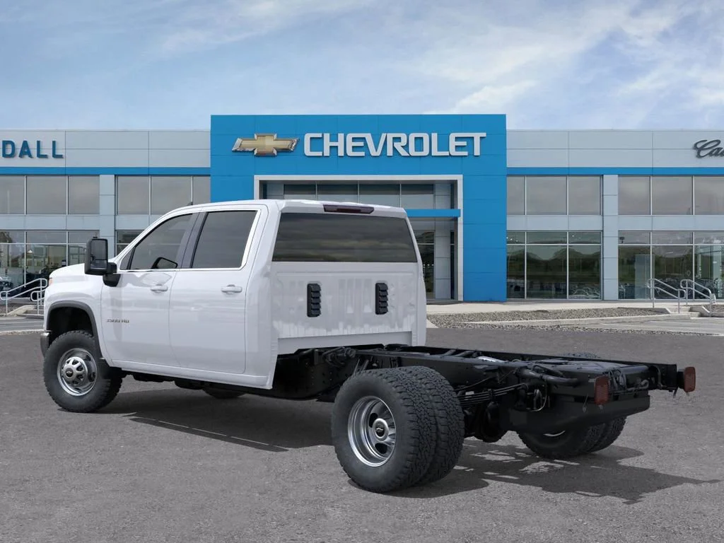 New 2026 Summit White Chevrolet Work Truck image 3
