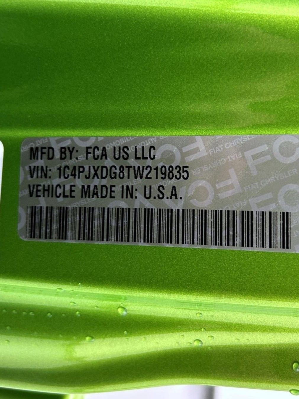 New 2026 Mojito Clear-Coat Exterior Paint Jeep Sport S image 25