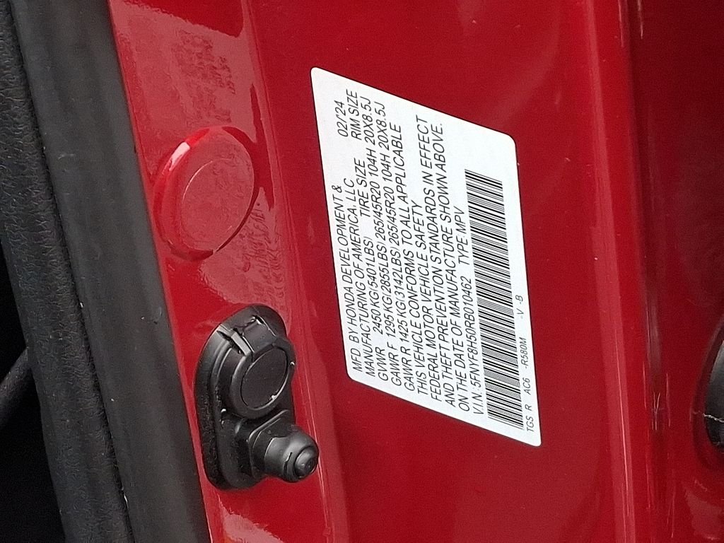 Certified Used 2024 Radiant Red Metallic II Honda EX-L image 29