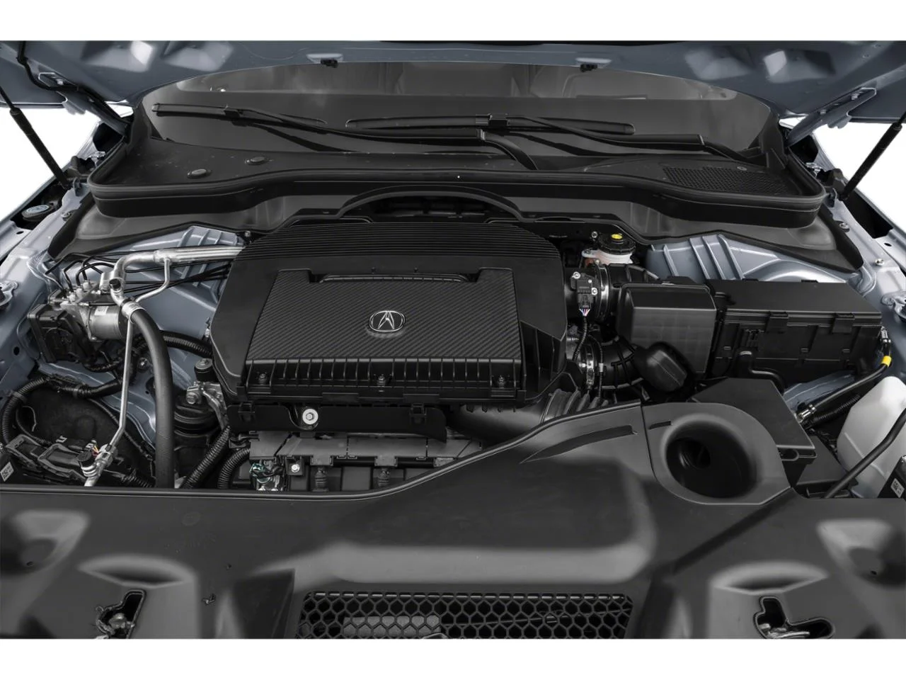 New 2026 Liquid Carbon Metallic Acura SH-AWD  w/A-SPEC w/Advance image 7
