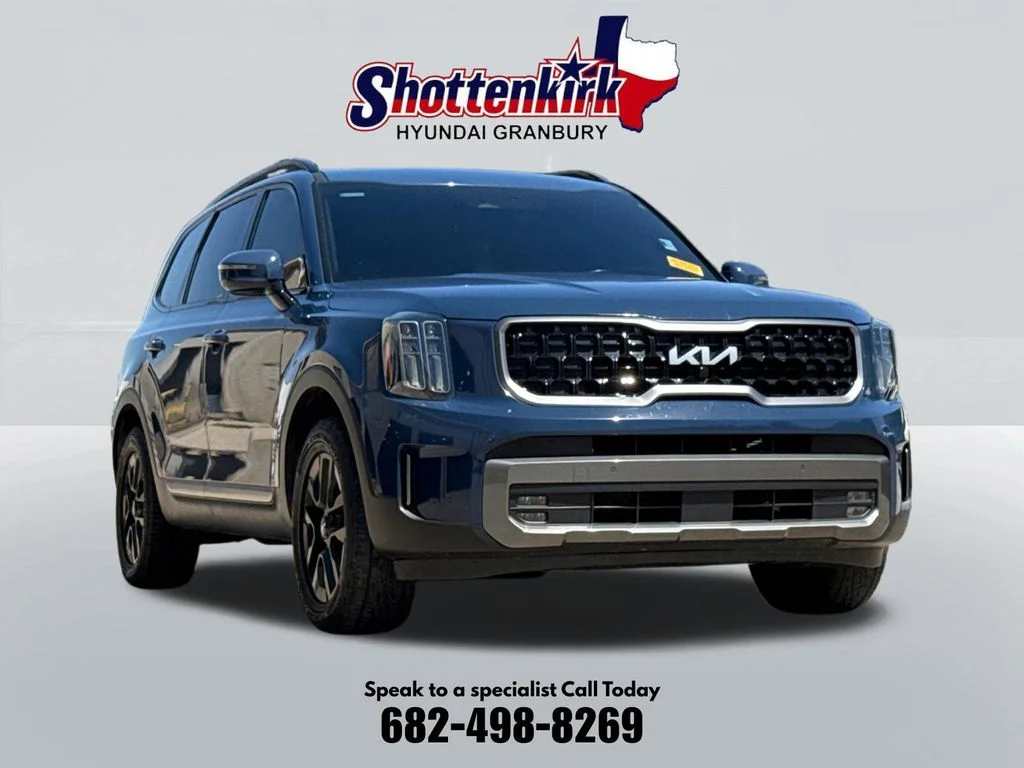 Used 2023 Blue Kia SX-Prestige X-Pro image 3
