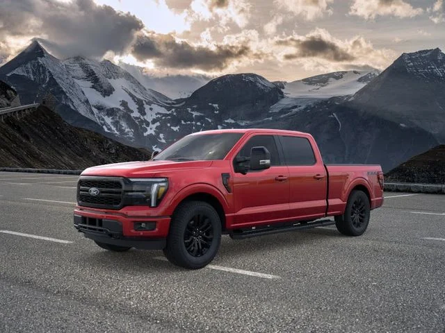New 2026 Ruby Red Metallic Ford Lariat image 1