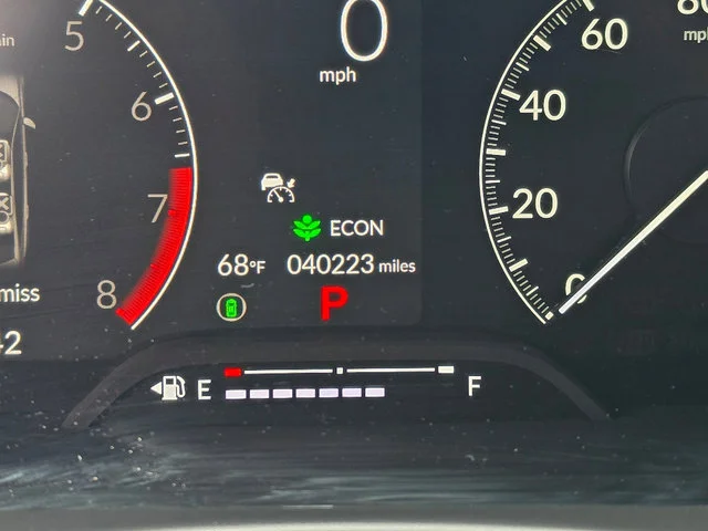 Certified Used 2025 Crystal Black Pearl Honda 4D SPORT image 26