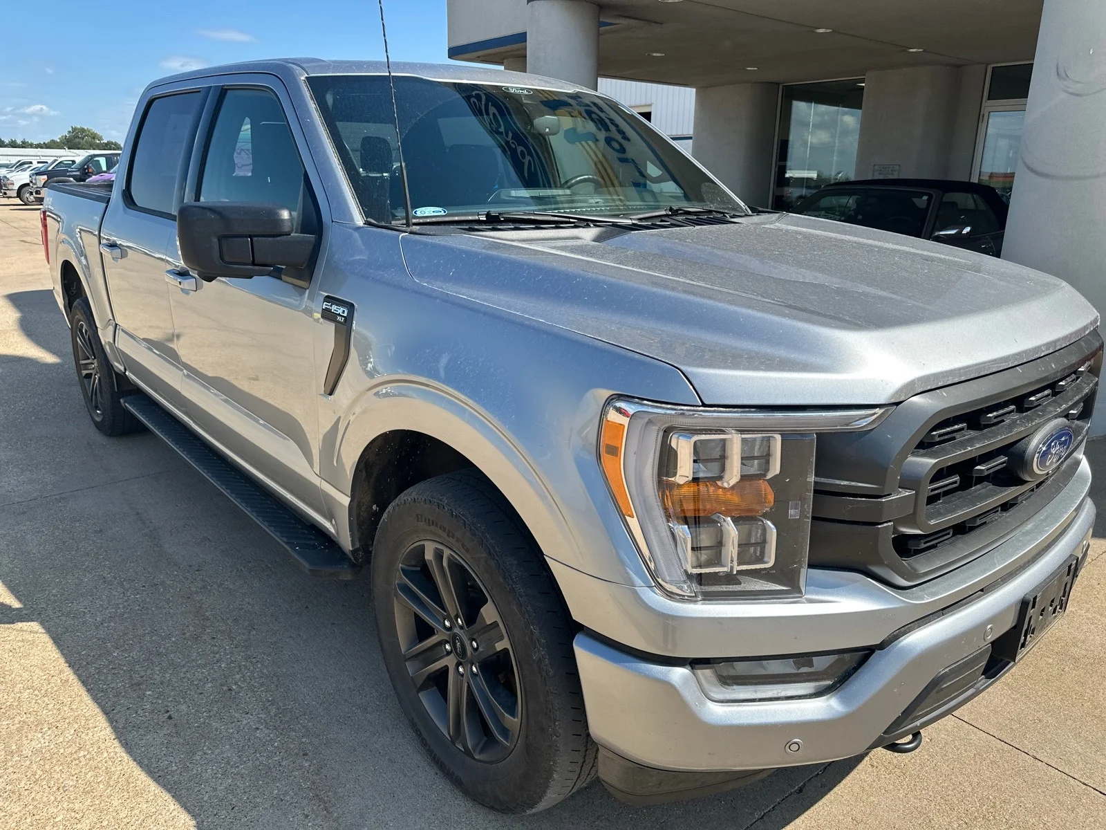Used 2022 Iconic Silver Metallic Ford XLT image 7