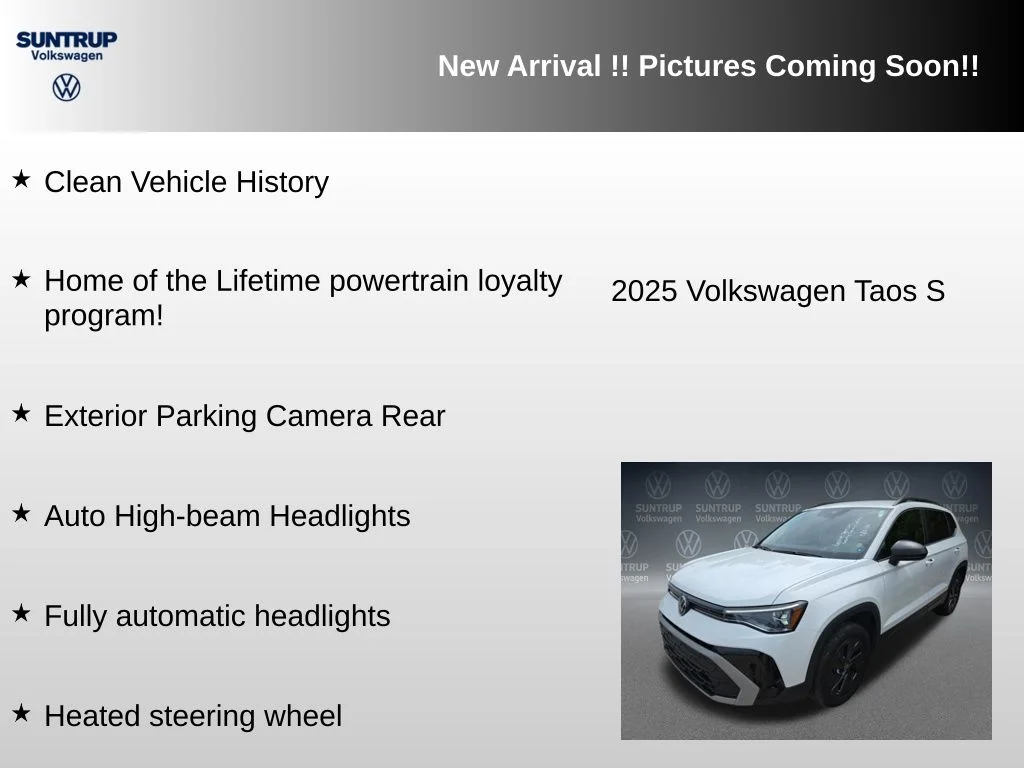Used 2025 White Volkswagen 1.5T S image 5