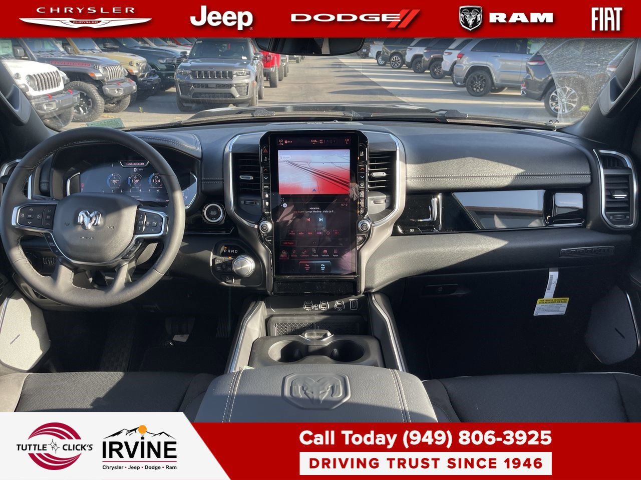New 2026 Molten Red Pearl-Coat Exterior Paint RAM Laramie image 12