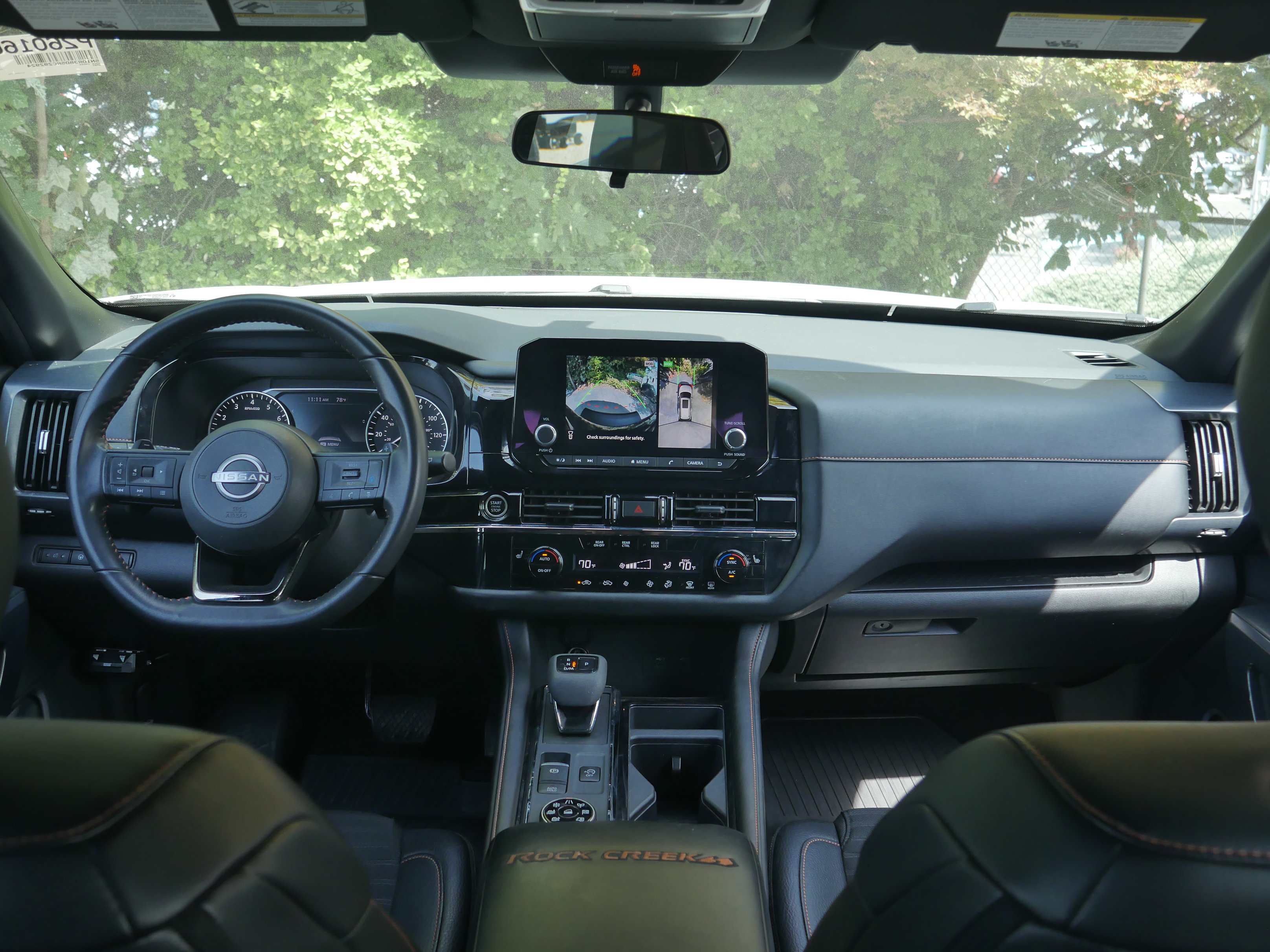 Used 2024 Solid Gray/Super Black Nissan Rock Creek image 8
