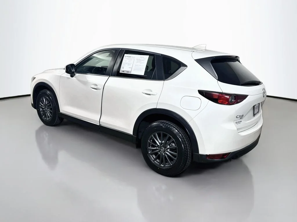 Used 2021 Snowflake White Pearl Mica Mazda Touring image 5