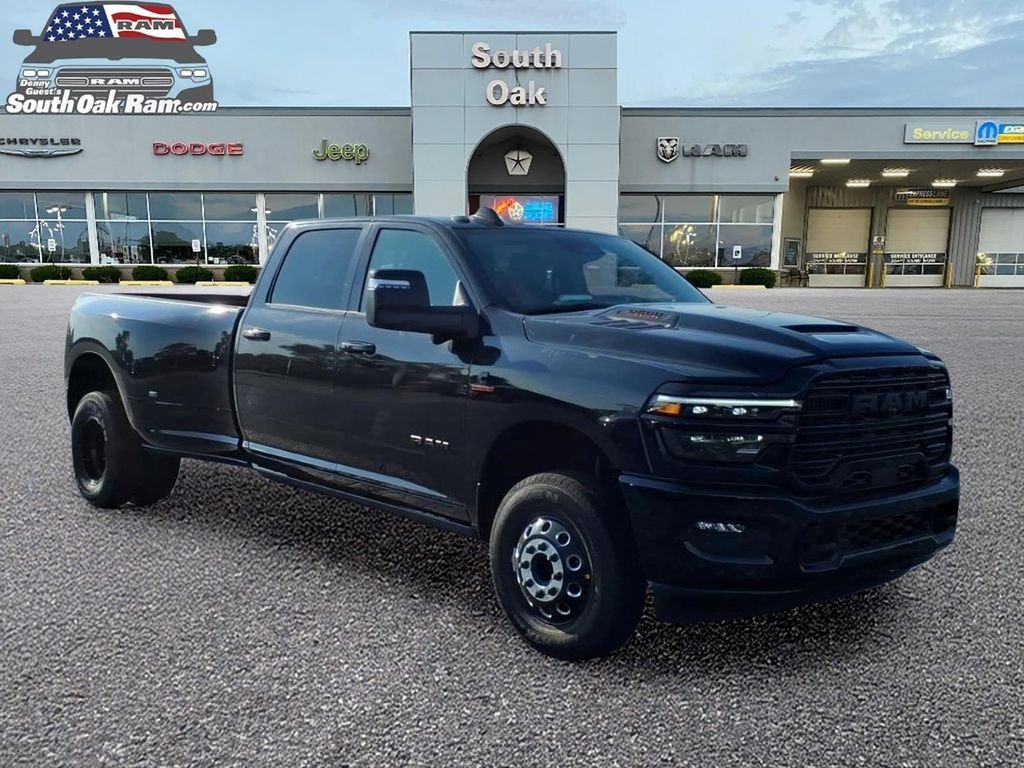 New 2027 Diamond Black Crystal Pearlcoat RAM Laramie image 1