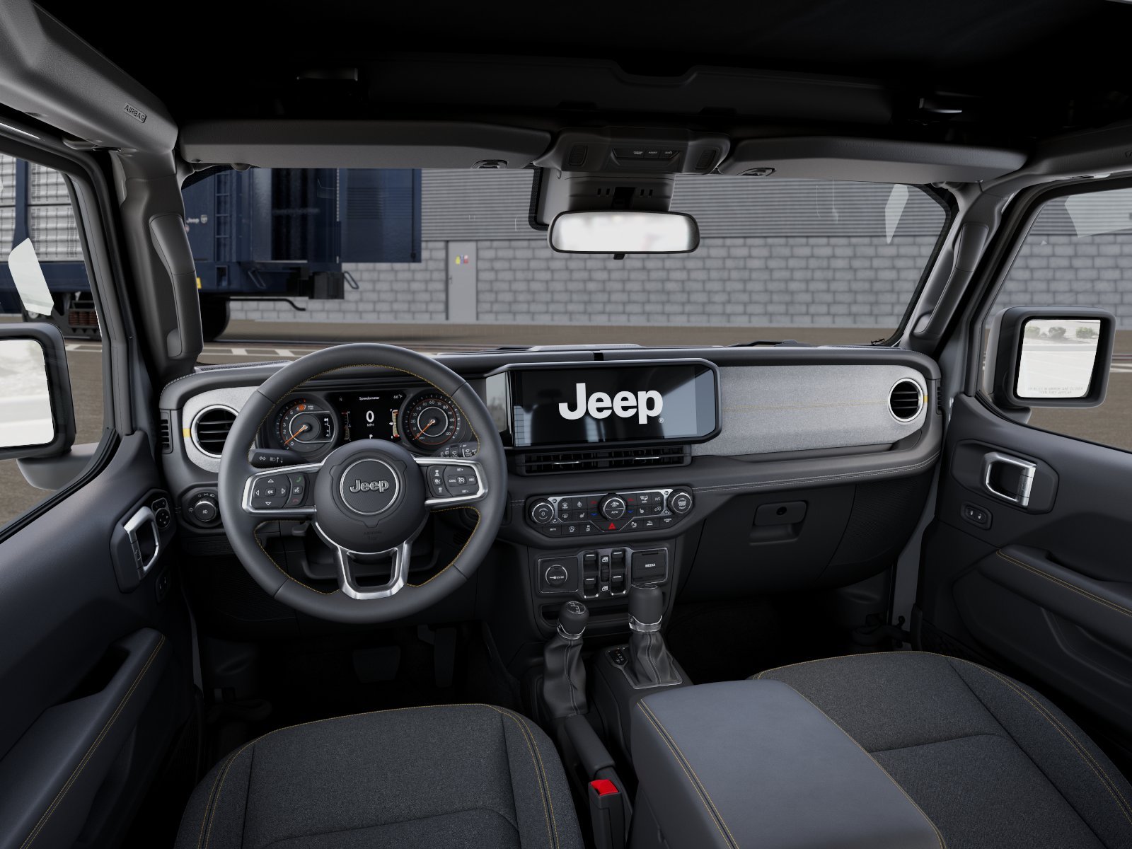 New 2027 Bright White Clearcoat Jeep Sahara image 8