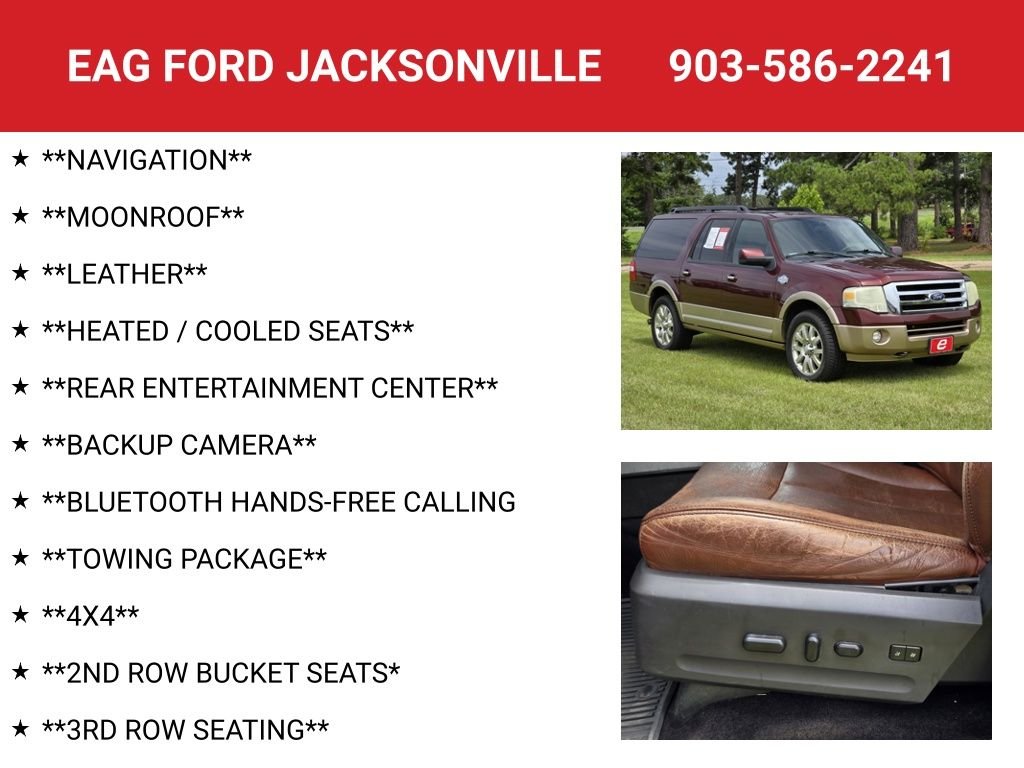 Used 2011 Royal Red Metallic Ford King Ranch image 4