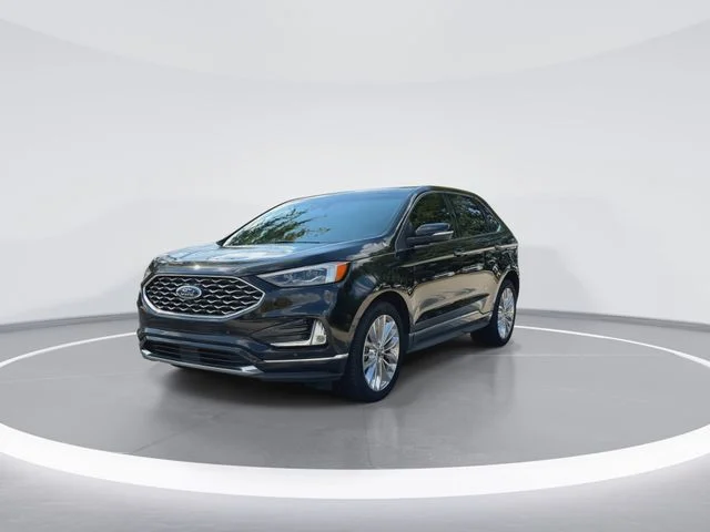 Used 2020 Black Ford Titanium image 4